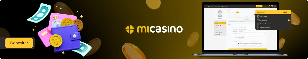 Depósitos en MiCasino en Chile
