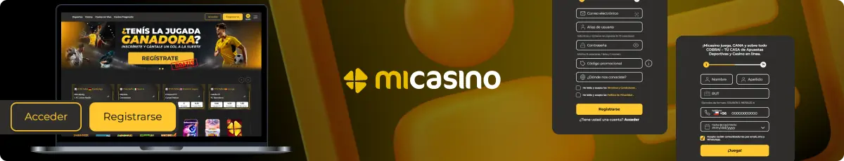 Registro en MiCasino para chilenos